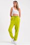 Sweatpants المرأة الخضراء كبيرة الحجم - 7