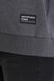 Women's Anthracite Color Basic Crew Neck Sweatshirt - 5