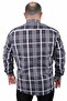 Large Size Men's Pocket Shirt Milagro 23370 Black - 2