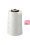 White Sewing Thread White Bobbin 1 Piece Machine Thread - 2