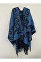 Double Sided Poncho Shoulder Shawl 130 X 85 Cm - 3