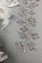 إكسسوار شعر تاج الزفاف المطرز باللون الليلكي فيلا - 2