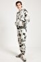 Gray Batik Washed Oversize Men's Jogger - 3