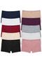 Pack of 10 Cotton Boxer Women's Panties