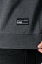 Erkek Antrasit Basic Bisiklet Yaka Sweatshirt - 4