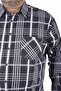 Large Size Men's Pocket Shirt Milagro 23370 Black - 3