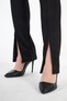 Slit Leg Suede Trousers - 3