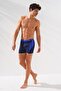 Piece Men's Shorts Swimsuit Navy Blue231705 - 3