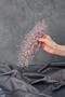 أرجواني بادي مطرز زهرة منقوشة تاج الحناء الزفاف - 3