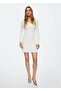 Ruffle Knitwear Dress - 2