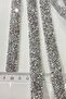 Stoned Iron-On Strip Sconce Silver - 2