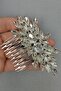 Bridal Buckle Comb Buckle for Wedding, Engagement, Promise 1 Piece - 2