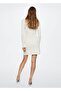 Ruffle Knitwear Dress - 4
