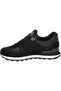 Women's Black Genuine Leather Casual Sports Shoes 19250 - 4