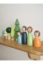 Mesu Waldorf Wooden Family And Tree Play Set Colorful - 2
