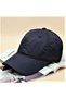 Women Men Black Baseball Cap Snapback Hat Hip-hop Adjustable Boy Caps