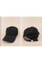 Women Men Black Baseball Cap Snapback Hat Hip-hop Adjustable Boy Caps - 2