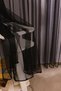 New Model, Patternless, Black Color, Wrinkle-Free, Leaded Skirts, 1-2.5 Pleats, Latest Fashion Tulle Curtain - 4