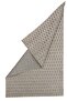 Grace Scandinavian Pattern High Low Knitted Pattern Black Gray Carpet Rug - 2