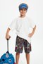 Boy's Short Sleeve Crew Neck Anti-Sweat, Soft Comfortable 100% Cotton Combed T-shirt - 7