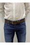 Brown Large Size Genuine Buffalo Leather Jeans Belt 4 Years Warranty - 2