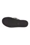 Women's Closed Toe Stone Square Crest Fur Slippers Black Crocodile Suede 8463268 - 5