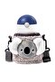 300ml Steel Thermos Children's Flask with Cute Animals Plush Cover and Neck Strap