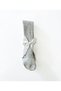 Baby Girl Gray Bow Detailed Pantyhose