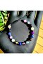 Sagittarius Natural Stone Bracelet > Amethyst - Lapis Lazuli - Gold Obsidian - Labrodite