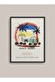 Single Framed Joan Miro's Abstraction Painting 30X40 cm 40X60 cm Black and White Wooden Frame Tk/022 - 2