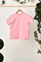 Girl's Short Sleeve Crew Neck Anti-Sweat, Soft Comfortable 100% Cotton Combed T-shirt - 2