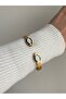 Steel Gold Snakey Spiral Snake Clamp - Does not blacken-