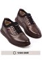Genuine Leather, Laceless, Special for Scalloped Feet, Anatomical Men's Shoes - 5