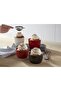 Oven Dish Ramekin No.9 Burgundy 2'l Set Red/burgundy - 4