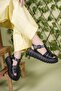 Rhea Sia Women's Sandals 0012600 Black - 5