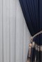 New Model Steel Wrinkle-Free Skirts Leaded 1-2.5 Pleat Latest Fashion Tulle Curtain - 2