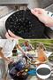 ® 2 Pieces Heat Resistant Washable Silicone Oven and Airfryer Round Baking Mat 23cm - 2