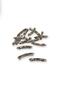 5 Cm Silver Automatic Knitting Buckle Attachment - Metal Clip - Design Buckle Attachment - 10 Pieces - 5