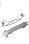 20 Pieces 5 cm Silver Color Metal Automatic Buckle Blank Undecorated – Buckle, Metal Buckle, Shiny Design - 2