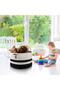 45X35 Jute Cotton Large Size Basket, Blanket, Toy Basket - 2