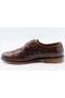 Men's Brown Lace-Up Classic Shoes 37211 41 - 2