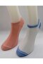 Socks 6 Pairs Women's Fishnet Knitted Nova Colorful Booties Socks - 2