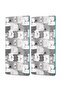 Glass Coffee Table Set of 2 Cute Cats 30 X 15 cm