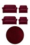 Elastic Lycra Fabric Pitikar Pattern Sofa, Sofa, Sofa Bed Cover, Elasticated 3311 Set.