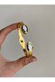 Steel Gold Snakey Spiral Snake Clamp - Does not blacken- - 2