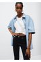 Tuf Black High Waist Flare Jeans Colorfast Spaghetti Jeans - 3
