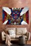 Tibetan Ethnic Pattern Buddhist Thangka And Mandala Bohemian Wall Cloth Carpet 140x100 Cm-70x100 Cm