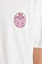 Ecru Unisex Oversize/Wide Cut Ethnic Back Printed 100% Cotton T-shirt TMNSS23TS00212 - 3