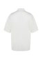 White Oversize Fit Summer Cotton Shirt Tmnss23Go00080 - 8