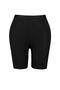 Black Short Length High Waist Knitted Plus Size Leggings Tbbss23Bv00001 - 8